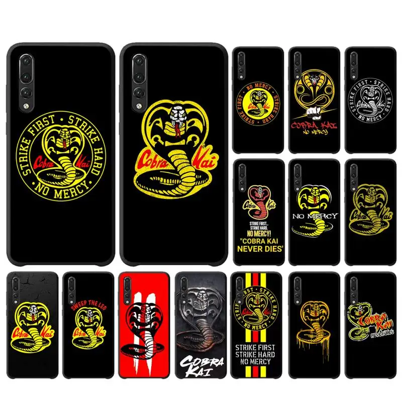 

FHNBLJ cobra kai snake Phone Case for Huawei P30 40 20 10 8 9 lite pro plus Psmart2019