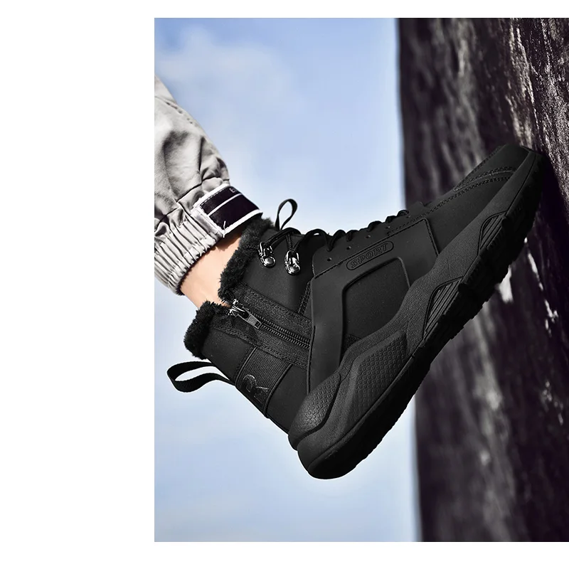 Зимние мужские треккинговые ботинки походные Горные для охоты альпинизма