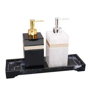 Европейская полимерная бутылка для дозатора геля для душа и мыла, 400 мл, 500 мл, 800 мл, бутылка для лосьона с влагоотжимом для рук