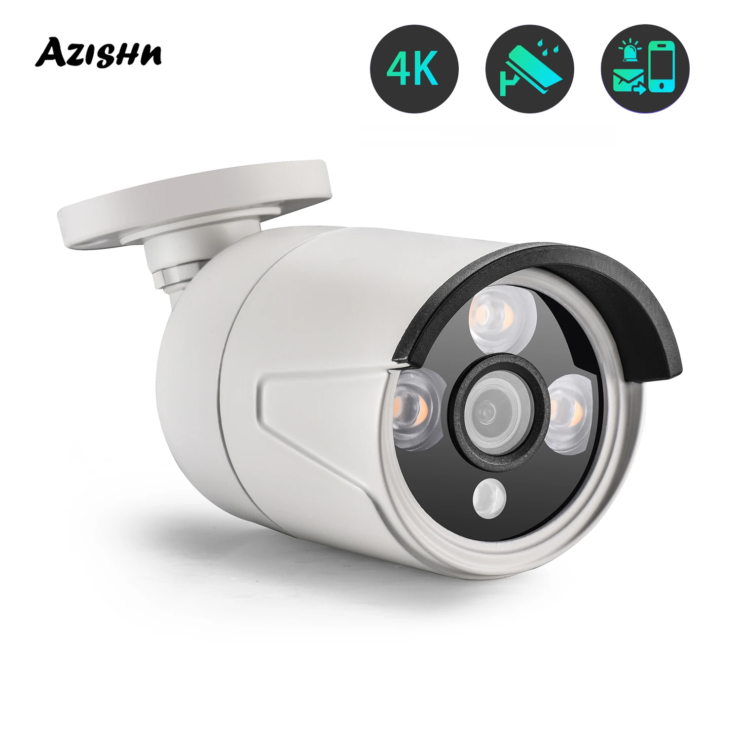 

IP-камера видеонаблюдения AZISHN, 5 Мп, HD, H.265