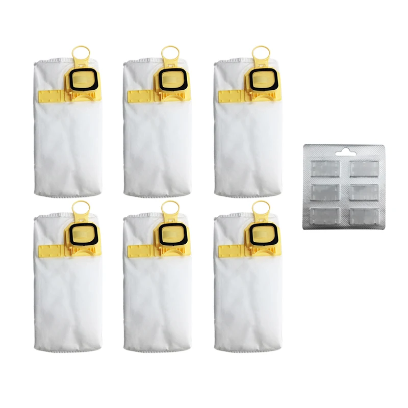 

6Pcs Cloth Dust Bags For VORWERK KOBOLD VK140 FP140 VK150 Vacuum Cleaner Parts
