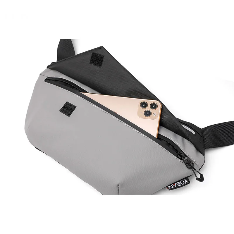 

Gray designer belt chest bag for men luxury fanny pack purses crossbody bum pouch bag waist packs shoulder messenger bags