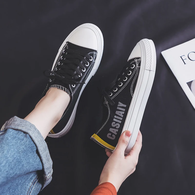 

Новинка 2020, женская модная холщовая повседневная обувь, повседневные кроссовки, дышащая женская прогулочная обувь