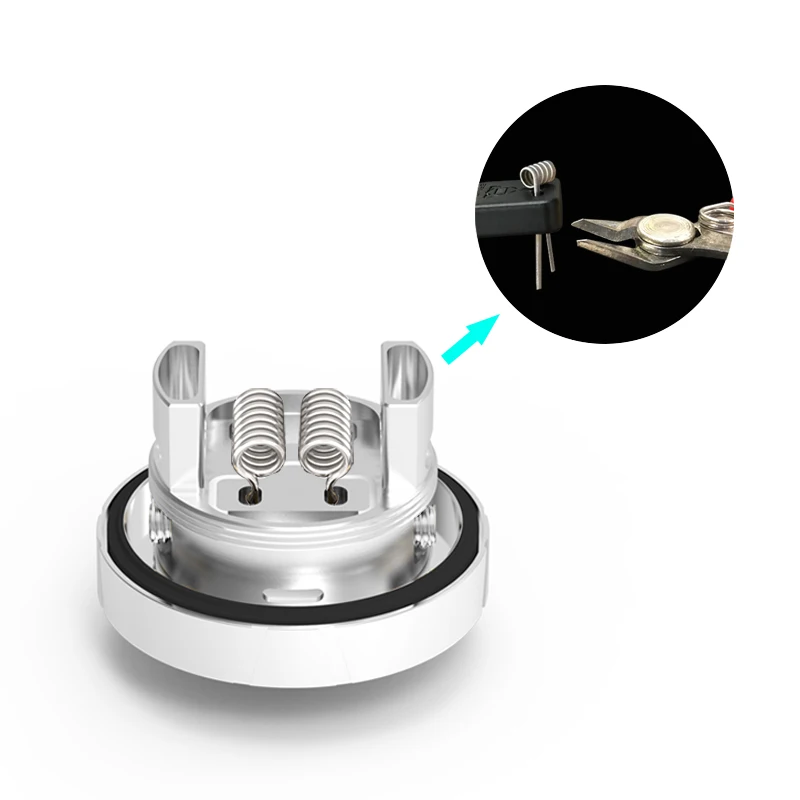 Оригинальный испаритель Augvape вейп с двойным резервуаром RTA 4 2 мл/5 8 мл электронная