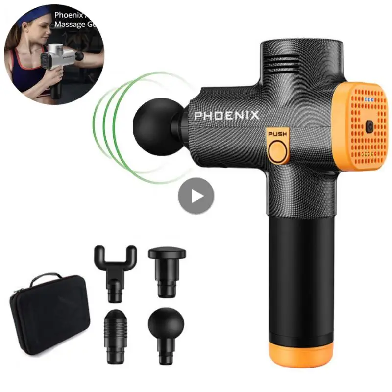 

Пистолет для глубокого Электрического Массажа, ударный массажер для похудения, расслабления мышц тела, шеи, спины, ног, плеч