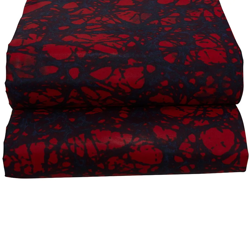 Новое поступление 2020 красно-черный Рисунок искусственная ткань из чистого