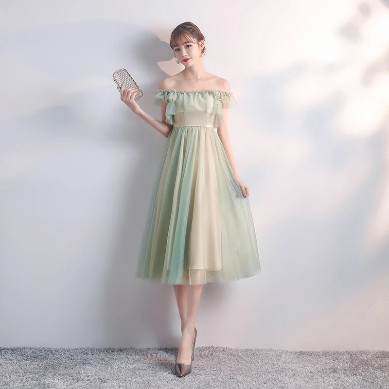 Платье с вырезом лодочкой без рукавов размера плюс Тюлевое платье подружки