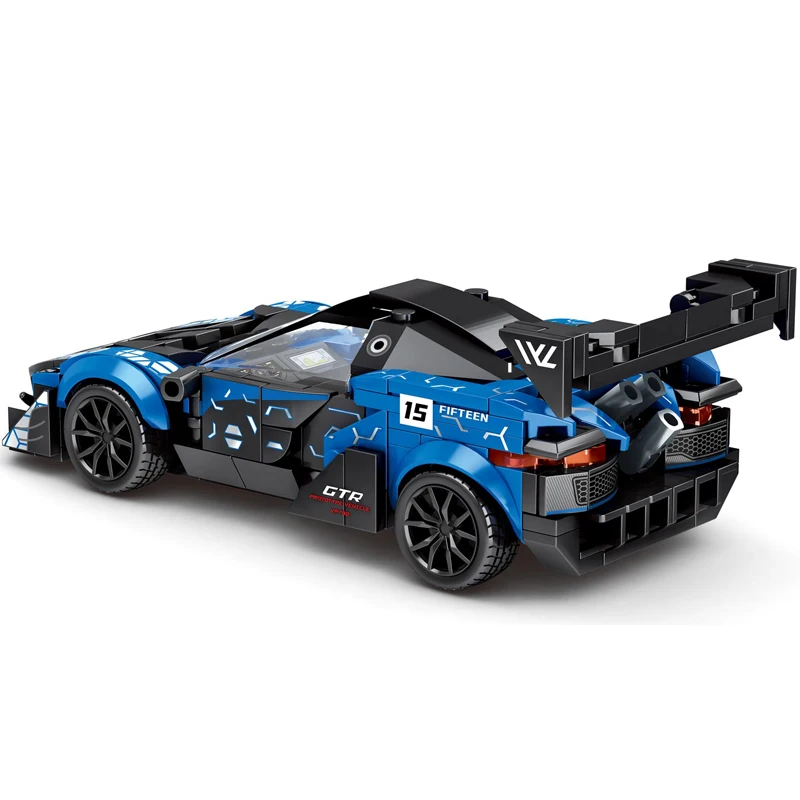 2021 speed champions senna gtr pull back racing sports car moc building blocks vehicle figures bricks classic model toys for kid free global shipping