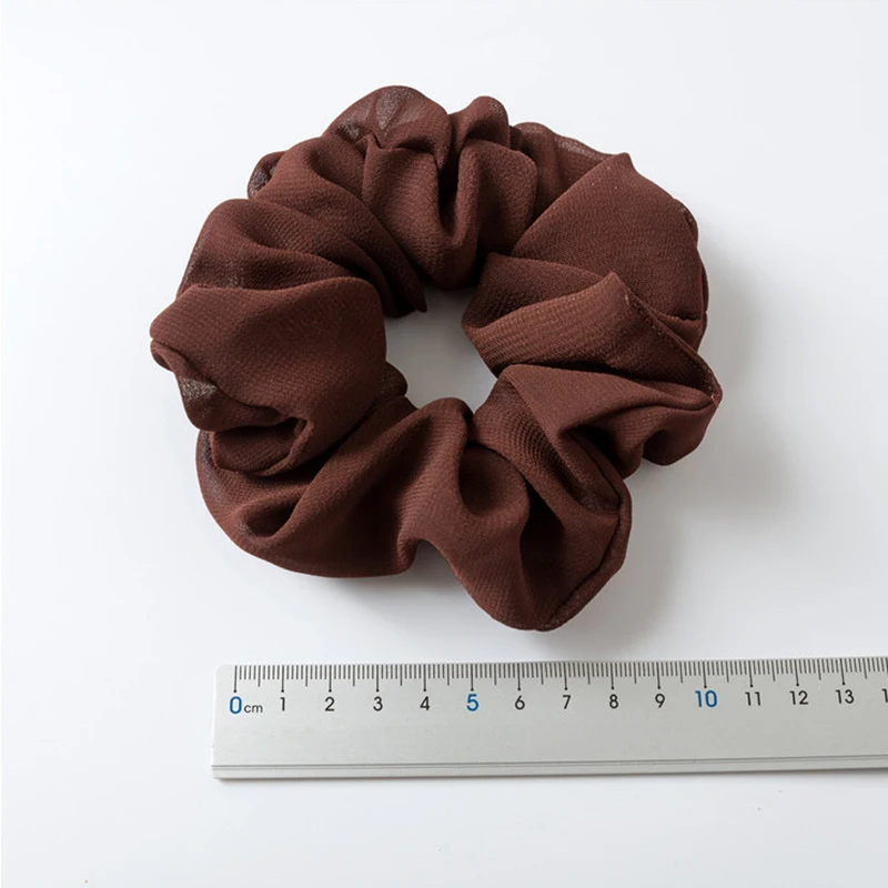 Женские корейские шифоновые обтянутая тканью Повязка на голову для девочек