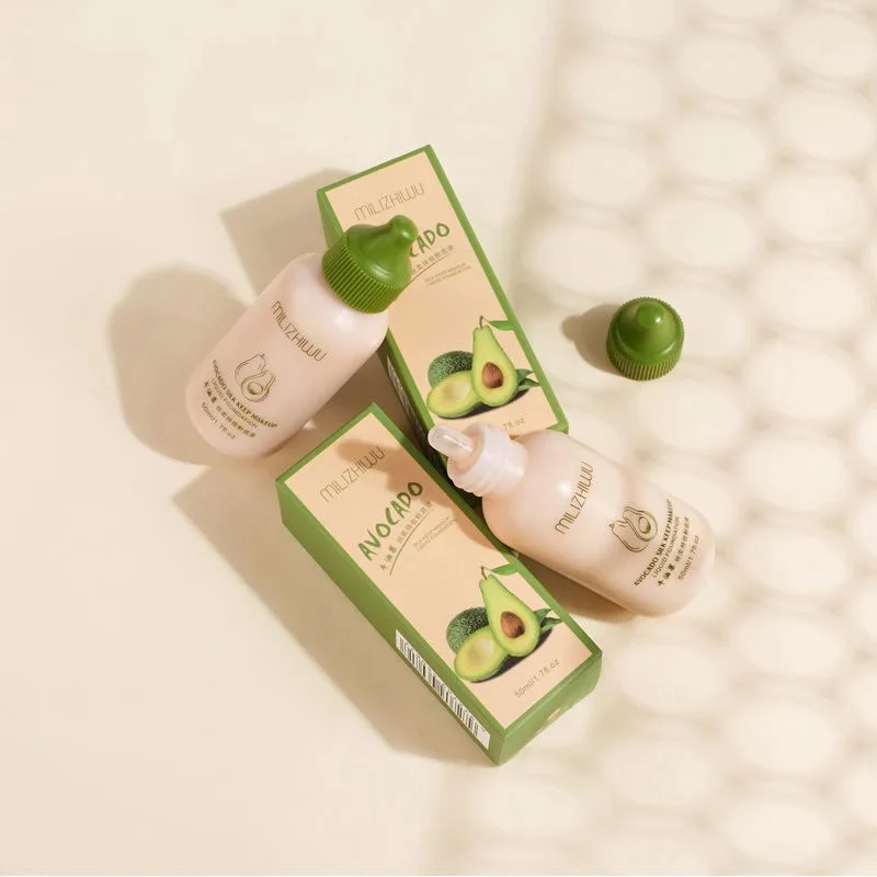 

Avocado Liquid Foundation Moisturizing Concealer Lasting Oil Control Makeup Primer BB Cream 50ML Brighten Skin Face Cream