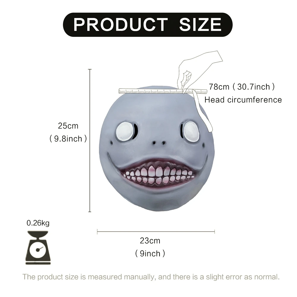 Molezu Хэллоуин Вечерние Маски Амир страшные маски Косплэй Опора коллекции полный