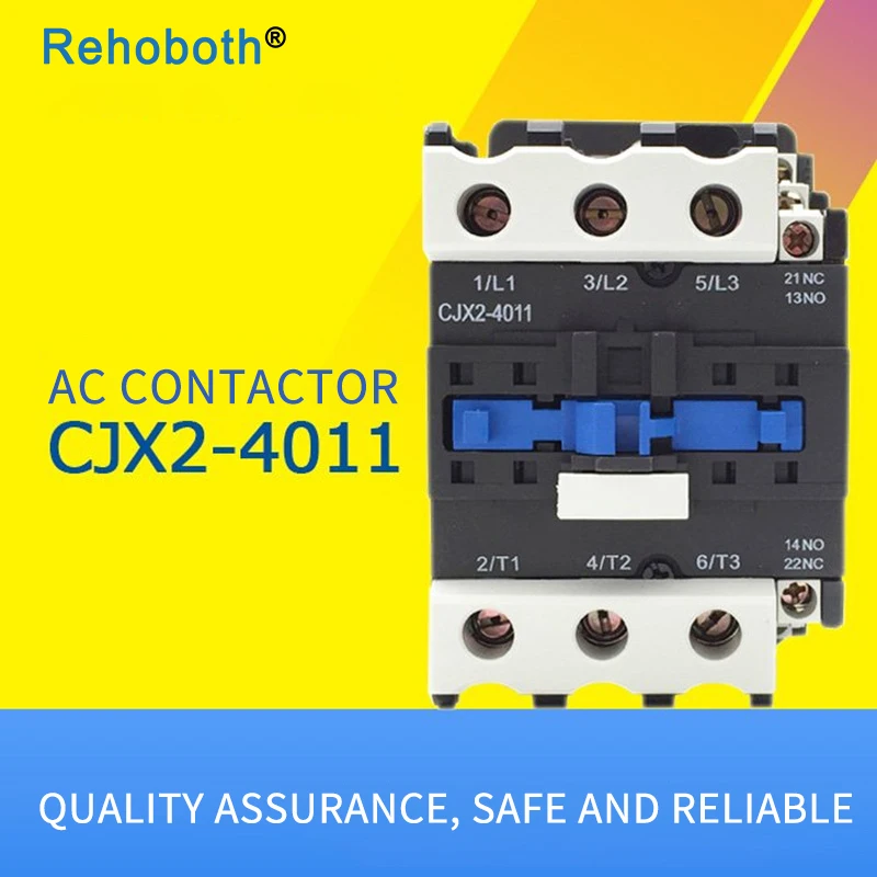 Контактор переменного тока 3-фазный 3-полюсный без катушки напряжение 380 В 220 110 в 36