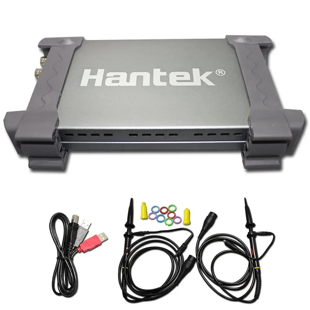 

Hantek Official 6022BE 6022BL Laptop PC USB Digital Storage Virtual Oscilloscope 2 Channels 20Mhz Handheld Portable Osciloscopio