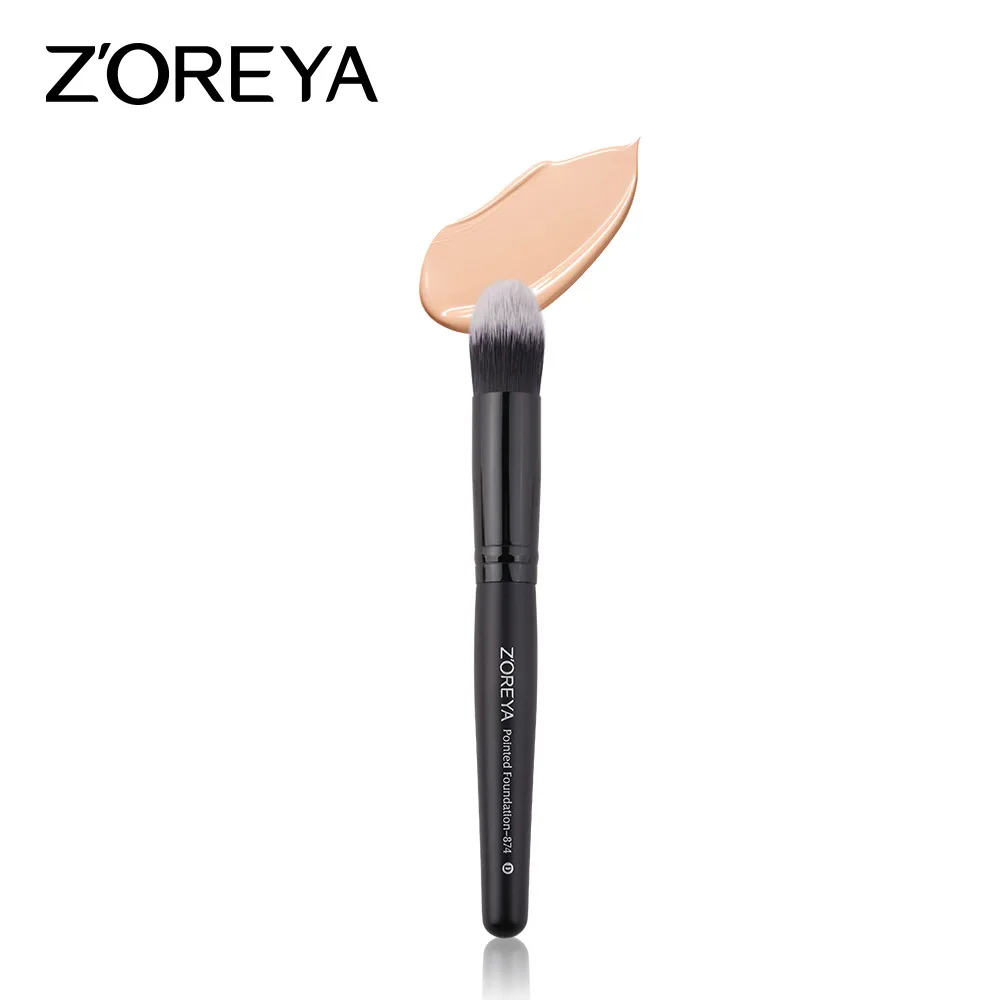 ZOREYA Export Europe And America Market Classic Black Hot Sales Makeup Brush Powder Foundation Brush BB Cream Brush