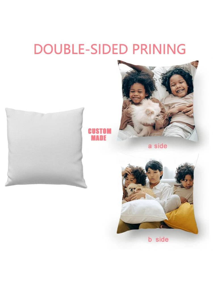 Индивидуальный чехол для подушки с вашим логотипом персональный домашних
