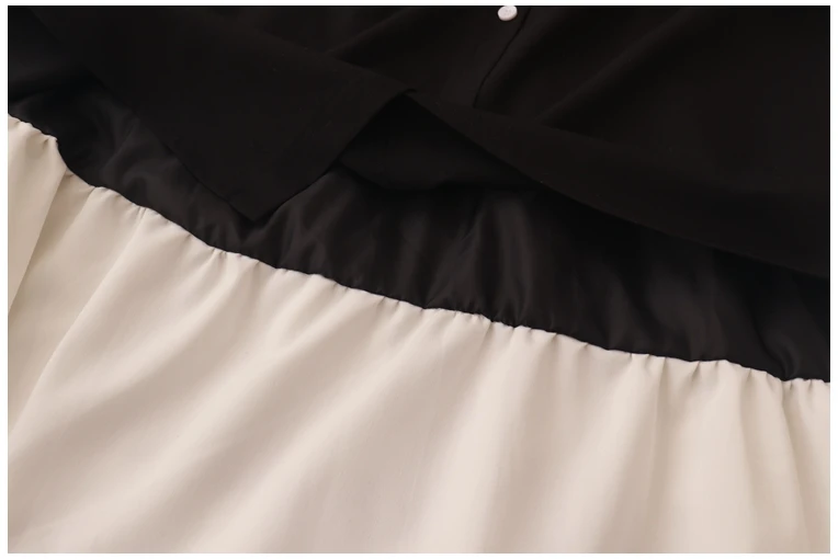 

Gothic Fashion Vintage Women Long Dress Spring Peter Pan Collar Kawaii Casual Shirt Dresses 2021 Harajuku Retro Cute Midi Dress