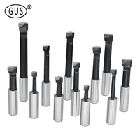 12 pcs durable hard alloy shank boring bar set carbide tipped bars 18mm for 3 inch 75mm boring head for lathe milling