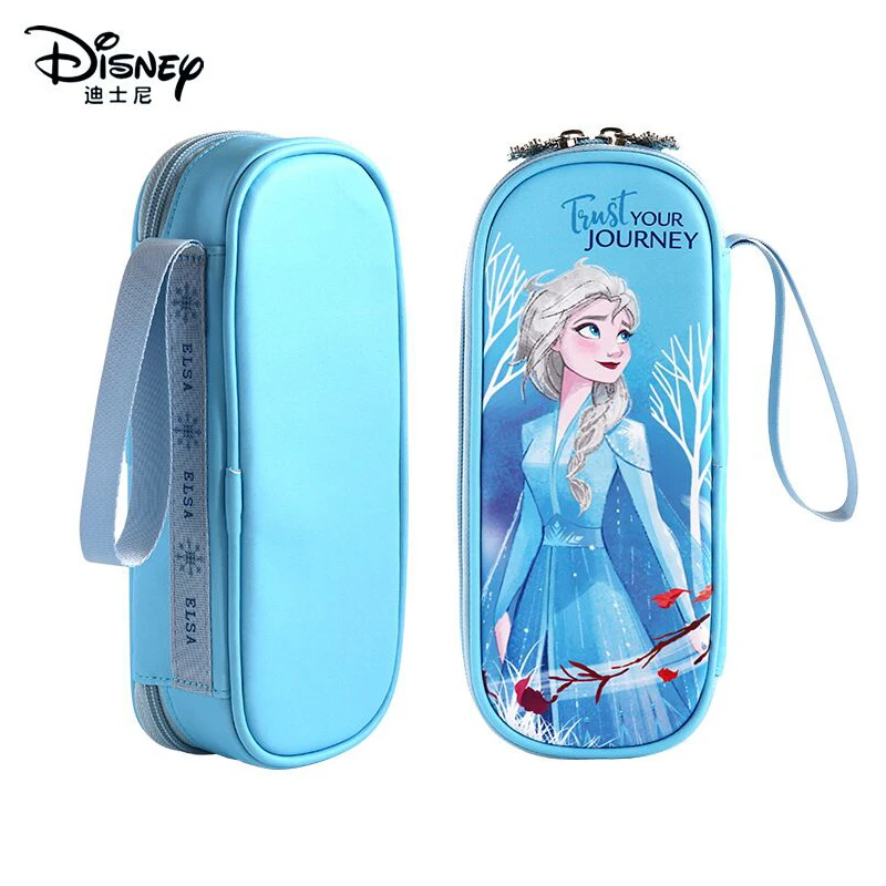Оригинальная пенал Disney frozen 2 Elsa Anna высокое качество мультяшный детская игрушка