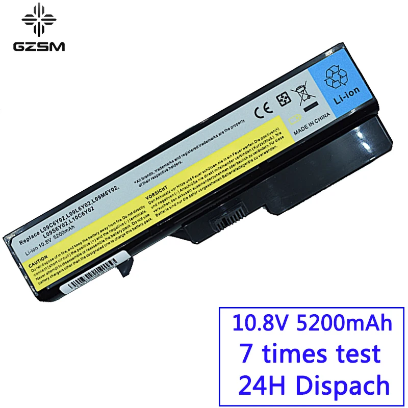 Аккумулятор GZSM для ноутбука G460 L09C6Y02 L09L6Y02 для Lonovo L09M6Y02 L09N6Y02 L09S6Y02 Аккумулятор для ноутбука L10C6Y02 L10M6F21