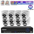 H.265 8mp 4 к NVR безопасности Системы POE 8ch POE NVR Kit 5MP домашние Цвет Ночное видение CCTV видеонаблюдение Системы набор 2T HDD
