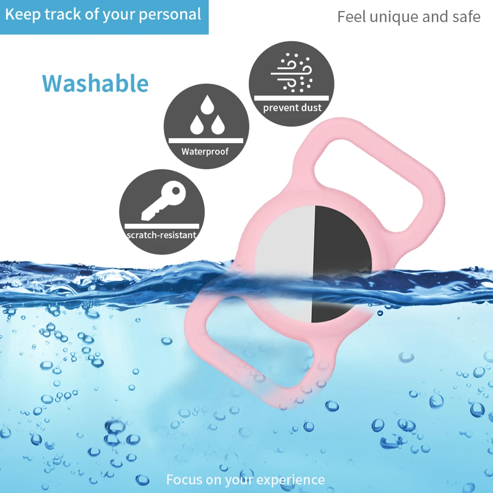 Anti-lost Locator Case for Apple Airtags Pet Anti-Lost Dog Cat Collar Protective Shell Air Tag Tracker | Электроника