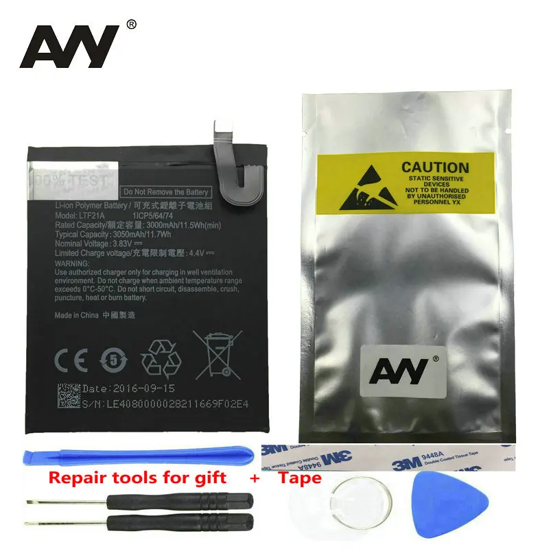 Аккумулятор AVY LTF21A для LeEco Le 2 Le2 Pro X620 X626 S3 Letv X526 X527 X622 мобильный телефон