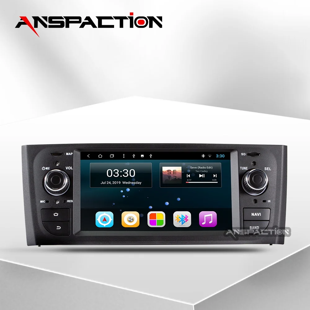 Anspaction 6 1 дюймов Android 8 автомобильный dvd для Fiat Grande Punto 2006-2012 Радио Стерео gps