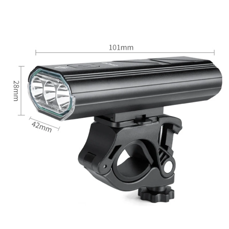 

Bike Front Light USB Rechargeable Bicycle Flashlight Headlight Mount Holder MTB Latern Lamp Cycling Accessories