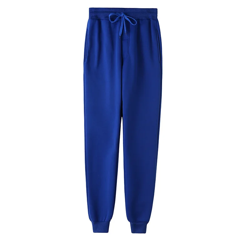 

Puimentiua 2021 Autumn Sweatpants Men Fashion Brand Men's Slim Wild Trousers Solid Color Casual Pants Male Plus Size Men Pants