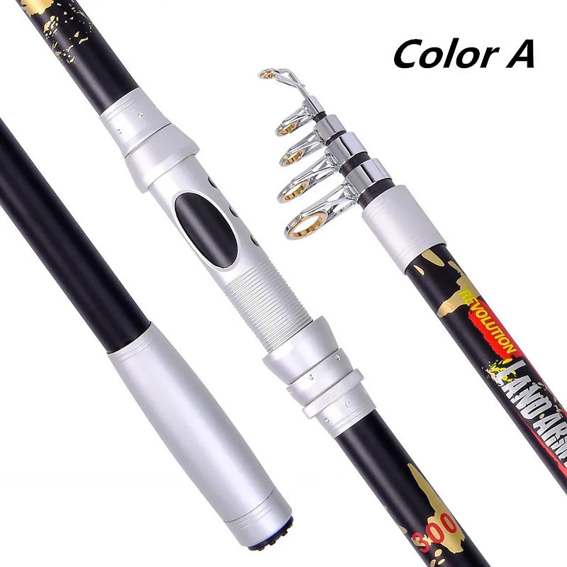 Телескопическое удилище из углеродного волокна 2 1/2 4/2 7/3 м | Спорт и развлечения