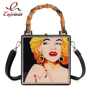 Женская сумка-тоут из ПУ кожи, с цветочным принтом