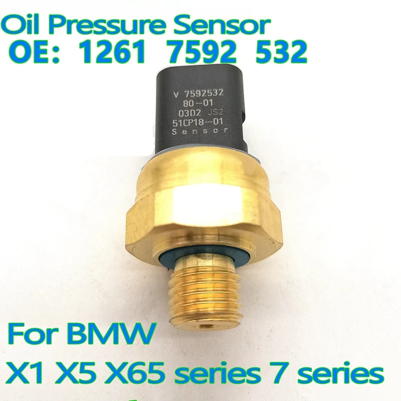 2PCS Oil Pressure Sensor 12617592532 51C918-01 for-BMW M235I 335I 435I 535 X3 X4 X5 X6 images - 6