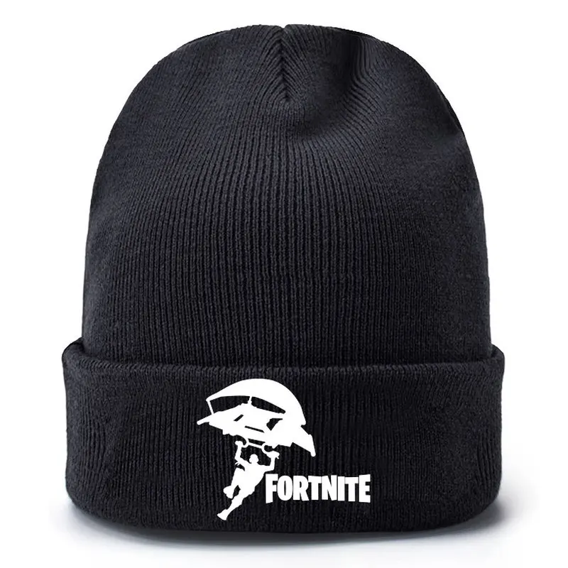 Original Fortnight Woolen Hat Autumn and Winter Warm Knit Game Peripheral Unisex Hedging Plush Boy Birthday Gift 1pc | Дом и сад