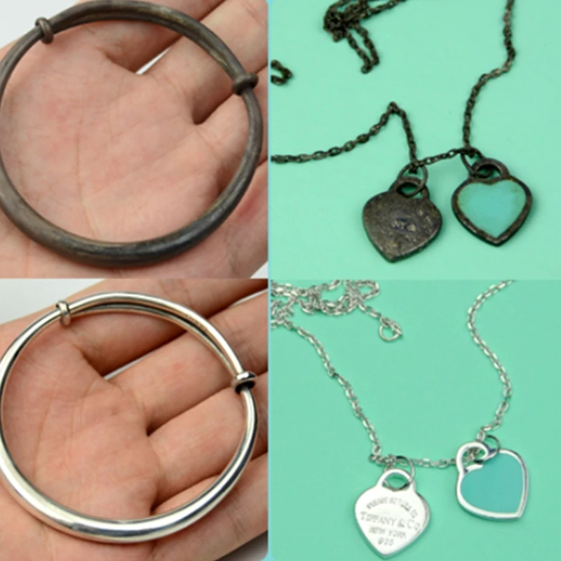 

10Pc Silver Polishing Sanding Stick Double-Side Cleaning Buffing Bar for Jewelry X7YC