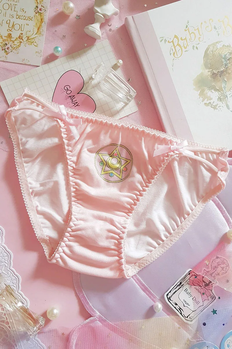 Трусы боксеры женские с заниженной талией пикантное нижнее белье в японском