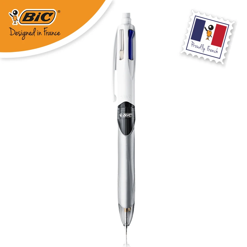 Французская многофункциональная ручка BIC 3 + 1 шариковая 0 мм механический
