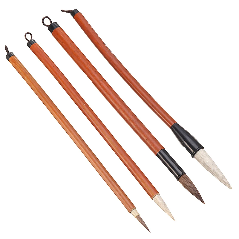 Кисти для рисования китайские 4 шт. | Дом и сад