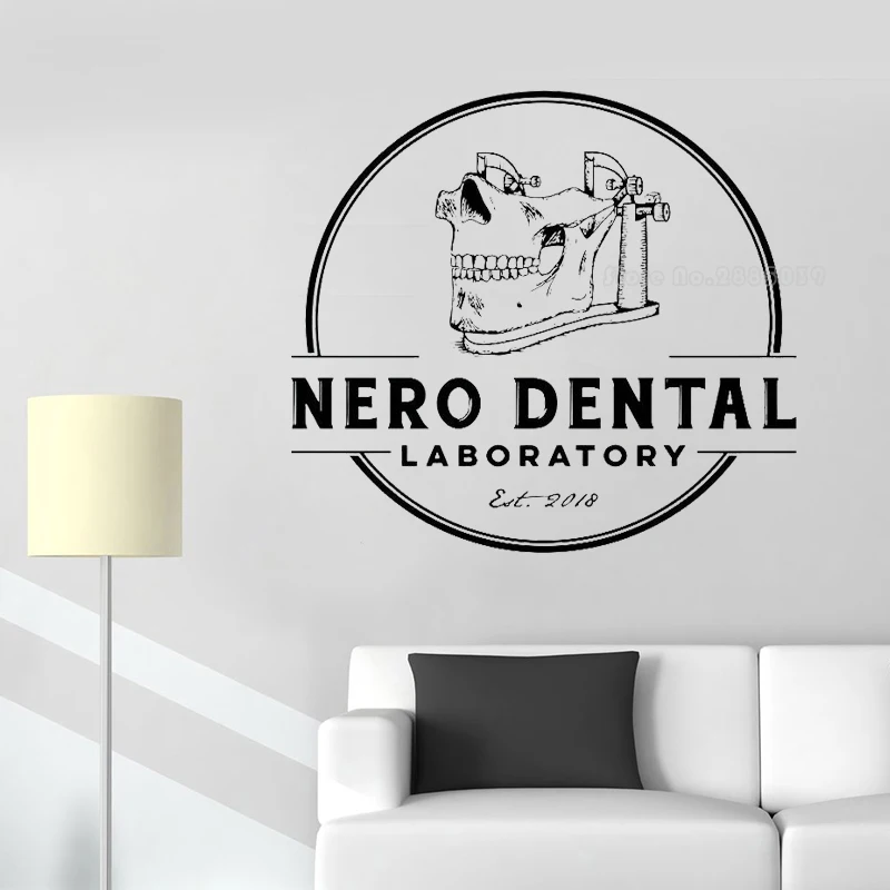 Настенные виниловые наклейки Nero для стоматологических лабораторий клиник