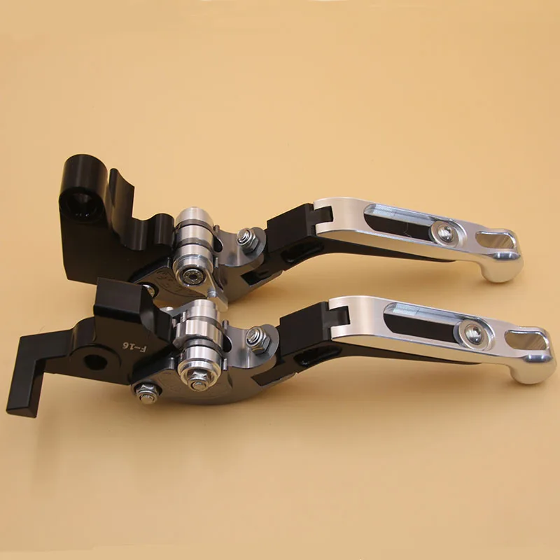 Новый с логотипом красный и Титан CNC регулируемые складные выдвижные рычаги