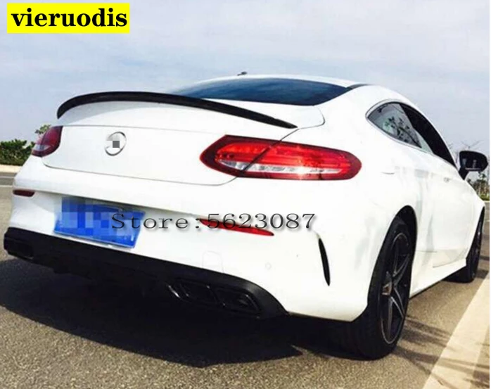 For Benz W205 C-class coupe Spoiler YC ABS Car Rear Wing two DOOR C180 C250 C350 C63 2017 | Автомобили и мотоциклы