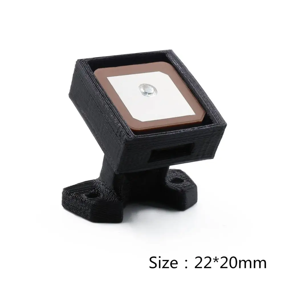 Детали для 3d печати Монтажный кронштейн модуля GPS черный монтажный бокс дрона GEPRC