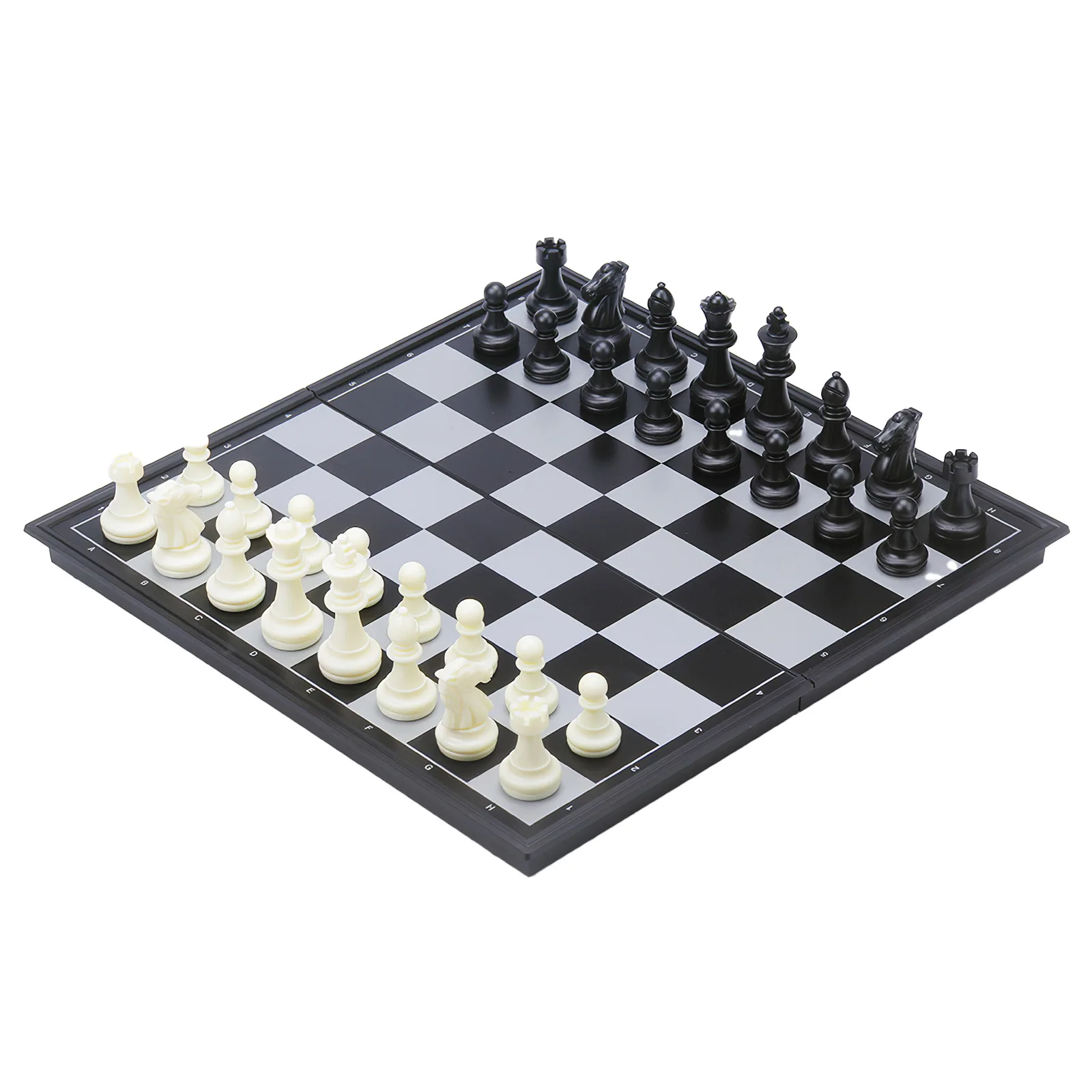 

Традиционная Классическая игра, магнитный деревянный складной Шахматный набор, валяная доска, внутреннее хранилище, подарок для взрослых и...