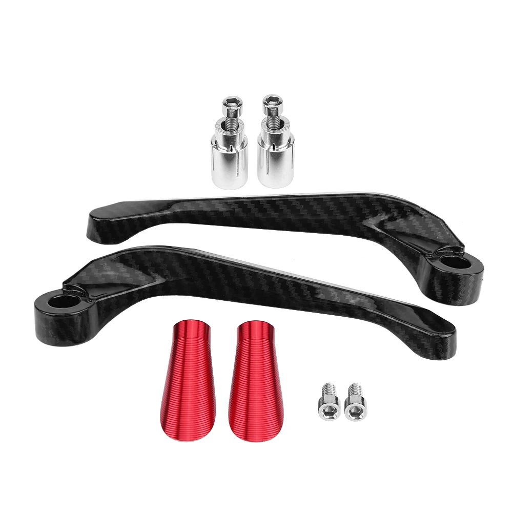 

1 Pair of Carbon Fiber Motorcycle Brake Clutch Levers Handlebar Protect Guard