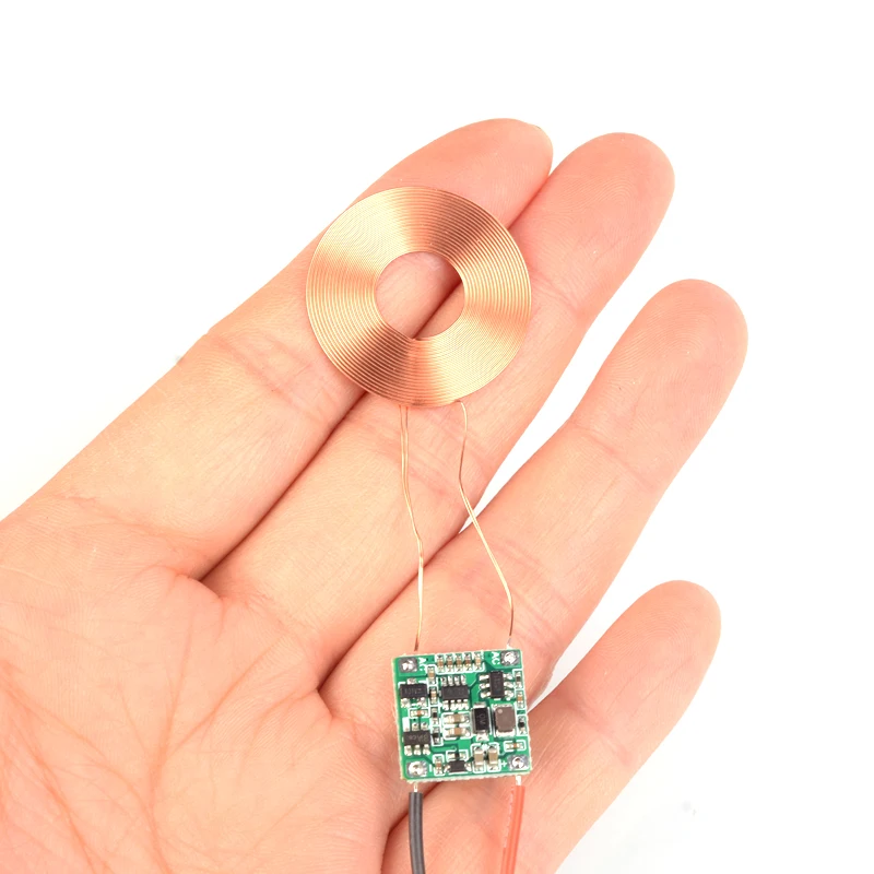 veeaii qi wireless charger receiver diy for iphone android phones universal wireless charging pad coil for huaweip30 iphone xr free global shipping