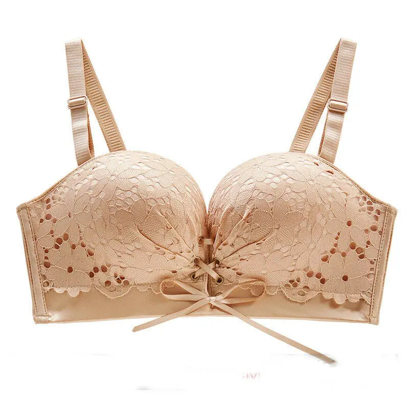 Sexy Women Multiway Strapless Bra Boost Push up Plunge Thick Padded Adjustable Lingerie Bralette Wire Free Underwear | Женская одежда