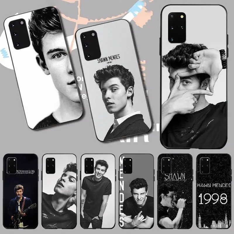 

PENGHUWAN Hot Shawn mendes TPU Soft Silicone Phone Case Cover for Samsung S20 plus Ultra S6 S7 edge S8 S9 plus S10 5G