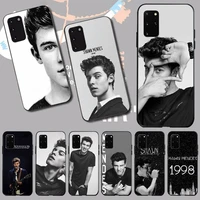 penghuwan hot shawn mendes tpu soft silicone phone case cover for samsung s20 plus ultra s6 s7 edge s8 s9 plus s10 5g