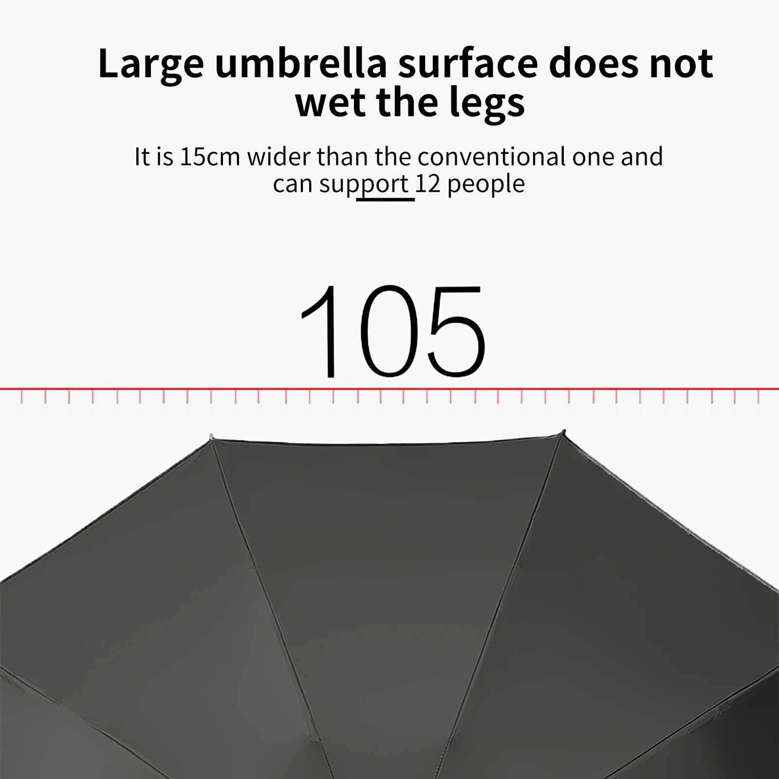Складной зонт с защитой от ветра автоматический складной 10 прутьями | Дом и сад