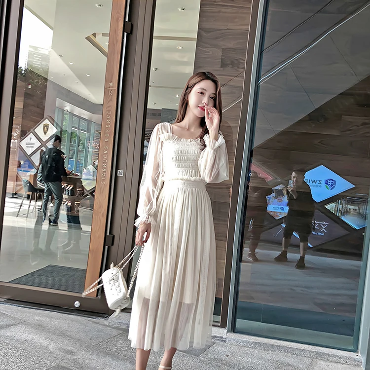KAUNISSINA Cocktail Dress Palace Gown Square Neck Puff sleeve Party Prom Dress Sweet Cocktail Vestidos