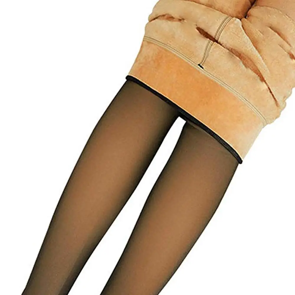 Сексуальные женские колготки теплые зимние эластичные длинные J20 | Женская